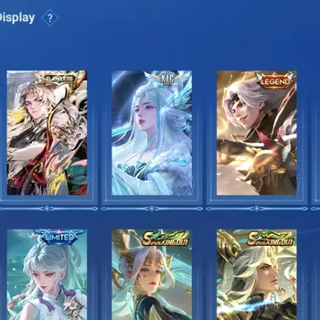 Honor of Kings Accounts Rare Skin Global |113H 219S|1 Flawless|KIC Luna|2 Legend|1 Limited|3 SXD|4 AFO|1 Worldly|GM Skin|1