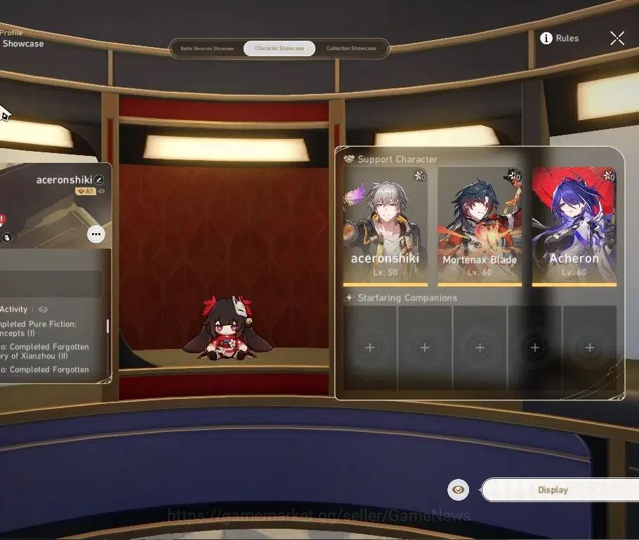 Honkai Star Rail Accounts Asia | TL 42 | 3 Limited | [Mortenax Blade+Signatu image 2