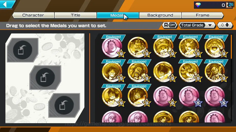 One Piece Bounty Rush Accounts Mid-Tier Global|6 EX|TFE MAarshal D.Teach,5 Elder St.Saturn,Bp Kuzan,RO Roronoa Zoro,G5