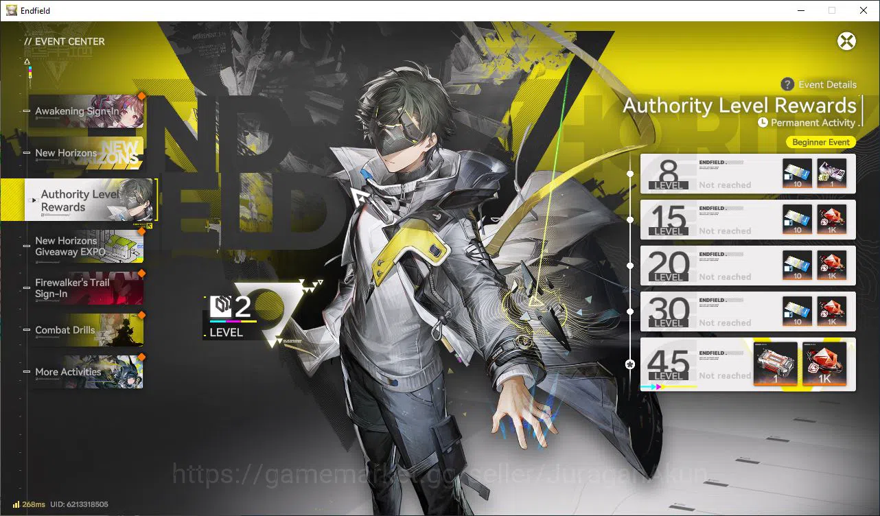 Arknights: Endfield Accounts NA/EU Lv2|1.5k Arsenal| 1SSR (Ember) + 6SR Operators| 2 5* WP|50 Oro+225 3