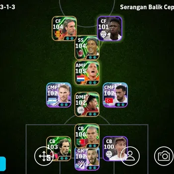 eFootball Legends & Iconic Players ANDROID|PW 3180|Pepe, F Baresi, Ronaldinho, Batist image 1