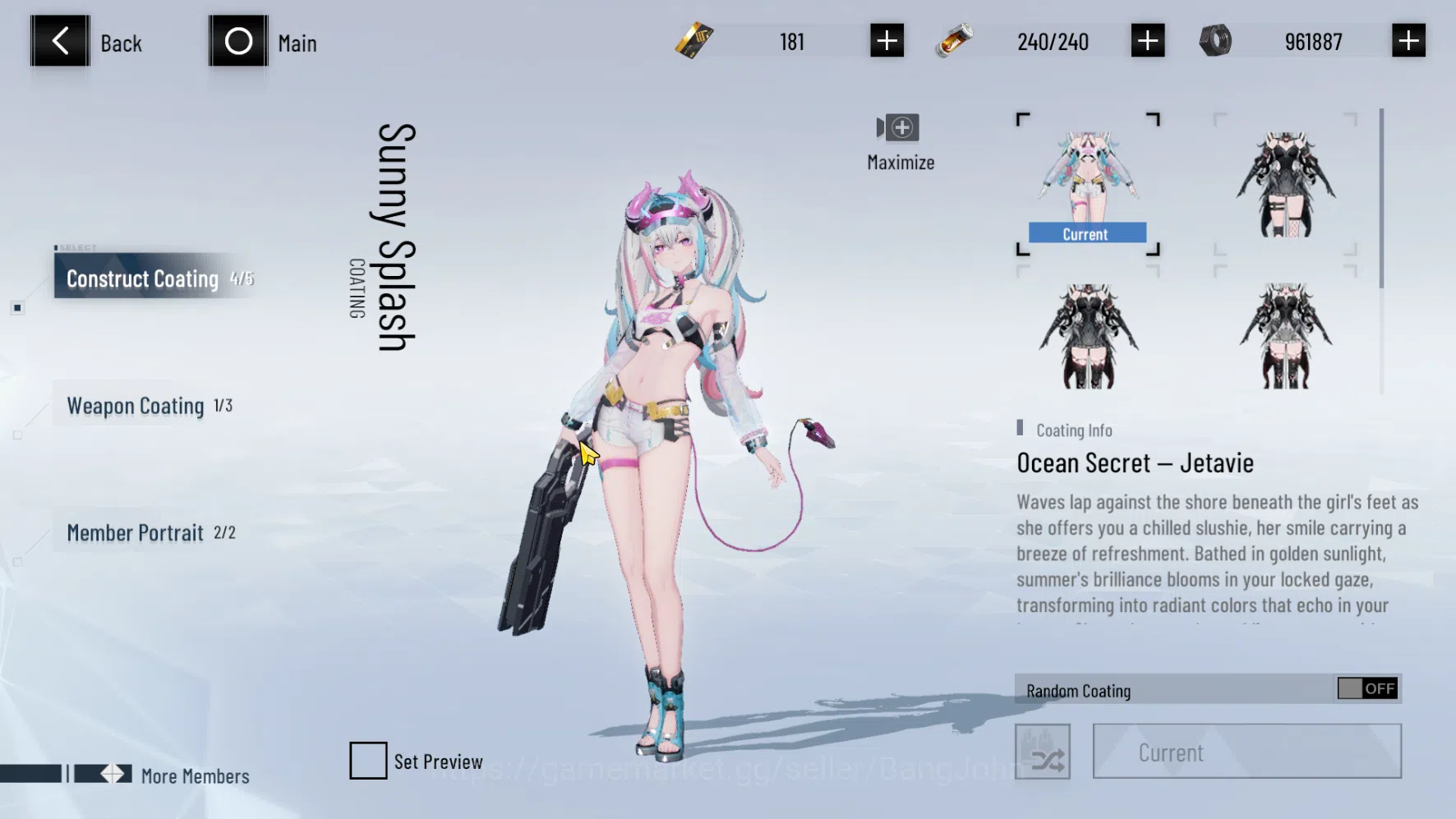 Punishing: Gray Raven Accounts ASIA PACIFIC | Level 98|Wanshi Sign,Lucia CW Skin  image 20