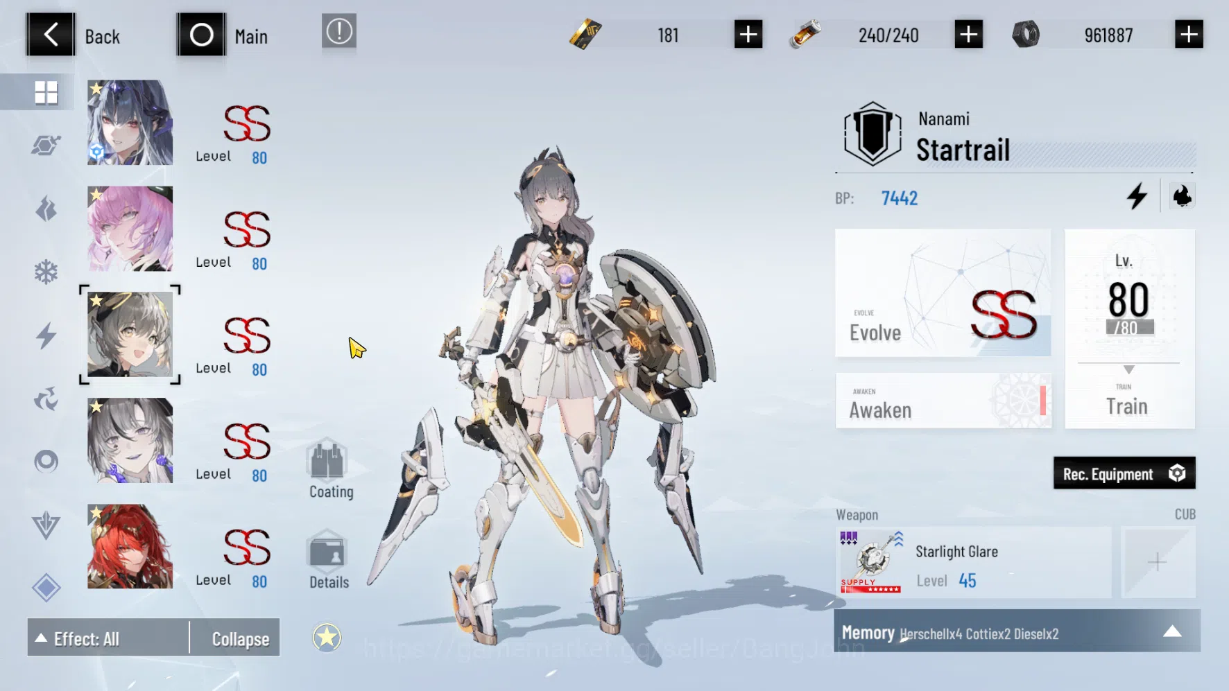 Punishing: Gray Raven Accounts ASIA PACIFIC | Level 98|Wanshi Sign,Lucia CW Skin  image 4