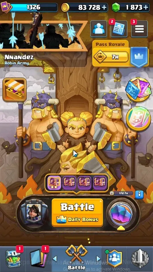 Clash Royale Accounts High-End Lv 1326|Trophy 9654|KTL 11|Arena 24|Card 121/122| 3 HERO 17 EVO 7 Champ 22 Legend 33 Epic 30 1