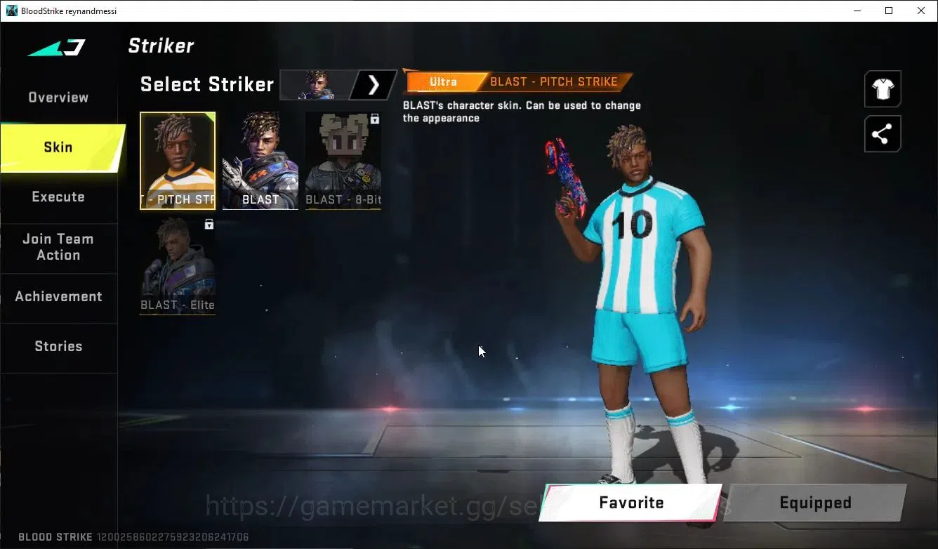 Blood Strike Accounts ASIA|ETERNAL DeAgle+Collab TR MCX,FN2K,Takemchi,7D image 4