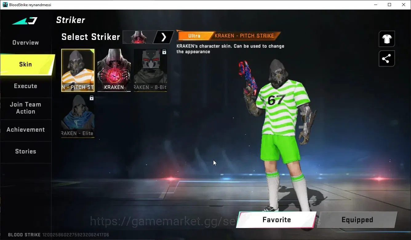 Blood Strike Accounts ASIA|ETERNAL DeAgle+Collab TR MCX,FN2K,Takemchi,7D image 5