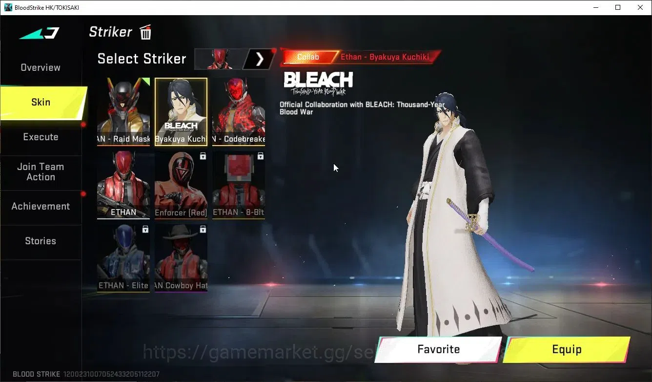 Blood Strike Accounts ASIA|Collab 7DS[AK47,Karl98,QBZ95],BLEACH Byakuya, image 5