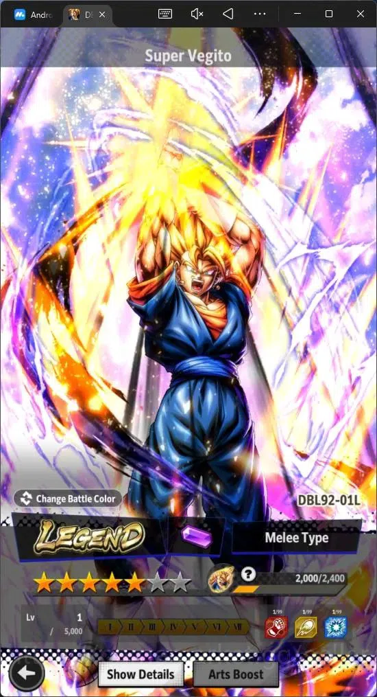 Dragon Ball Legends Accounts Android |Lvl 146|8.3M Total Power| 2 LR| 2 UL| LR  image 2