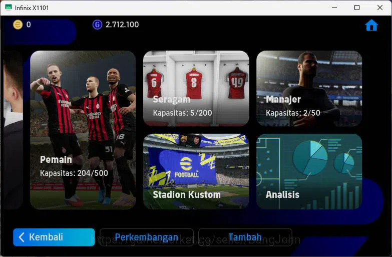 eFootball Accounts ANDROID|PW 3110|Totti+Serginho+Denilson epic,Rasfo image 8