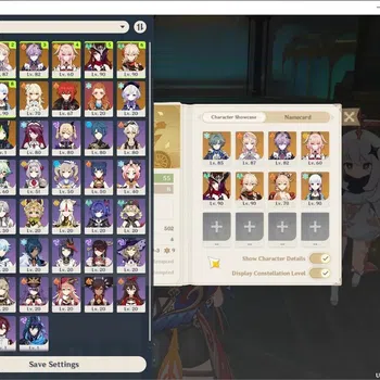 Genshin Impact Accounts Others ASIA|AR 55|Rate On|Prem Team Lohen|8 Limited + 1 (*5 Weapon)|Yoimiya