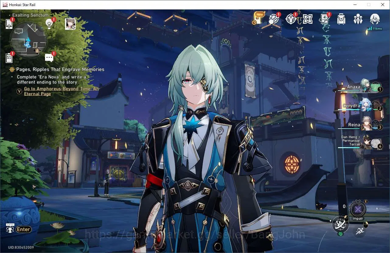 Honkai Star Rail Accounts ASIA TL66|7 Limit|S1:Cerydra/Acheron/Dan Heng PT|F image 1