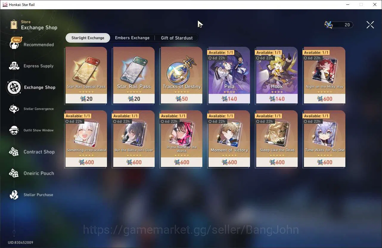 Honkai Star Rail Accounts ASIA TL66|7 Limit|S1:Cerydra/Acheron/Dan Heng PT|F image 10