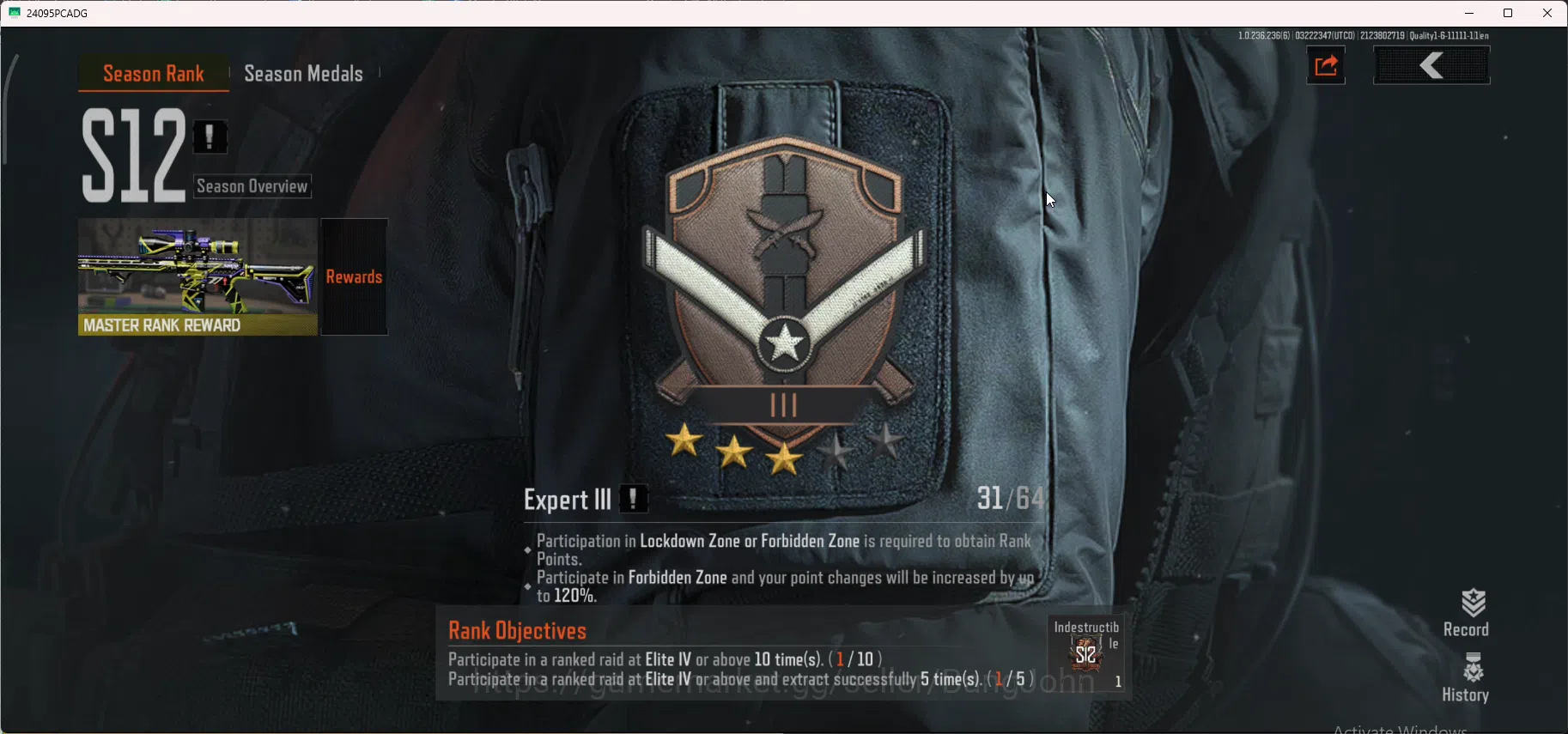 Arena Breakout Accounts Mobile|Lvl 30|SV 13M|CV 6.6M|3 WP Rare Skins|CN On image 11