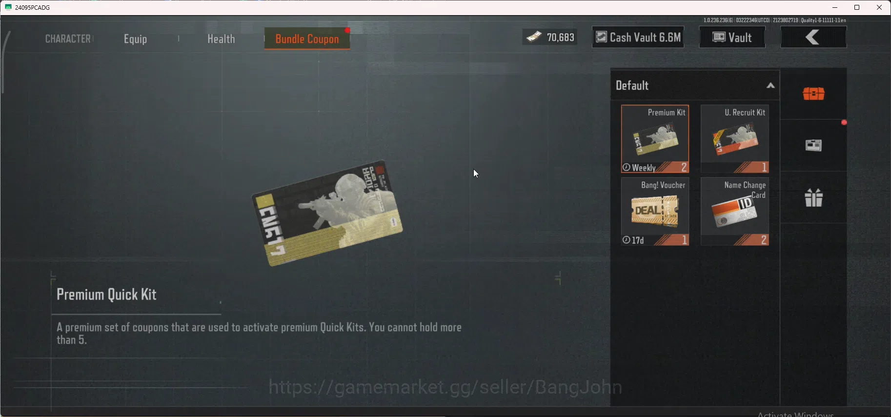 Arena Breakout Accounts Mobile|Lvl 30|SV 13M|CV 6.6M|3 WP Rare Skins|CN On image 4