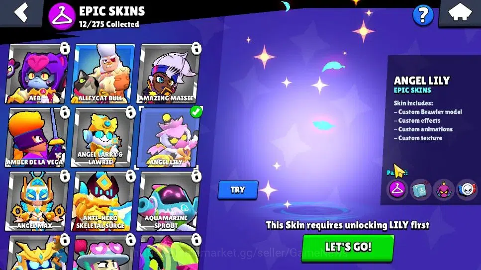 Brawl Stars Accounts 2674 Trophy|9K Bling|36 Brawlers 5 Max Lvl [Full B image 15