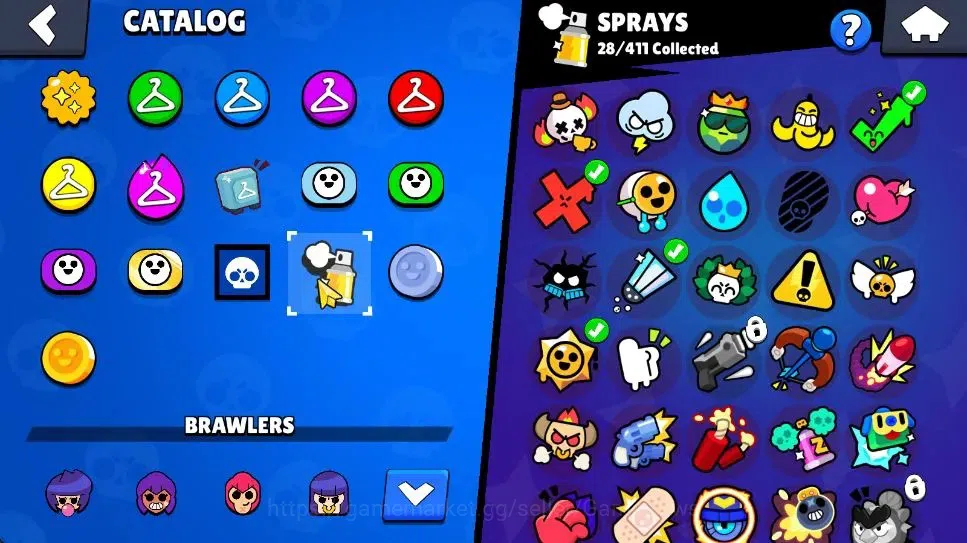 Brawl Stars Accounts 2674 Trophy|9K Bling|36 Brawlers 5 Max Lvl [Full B image 18