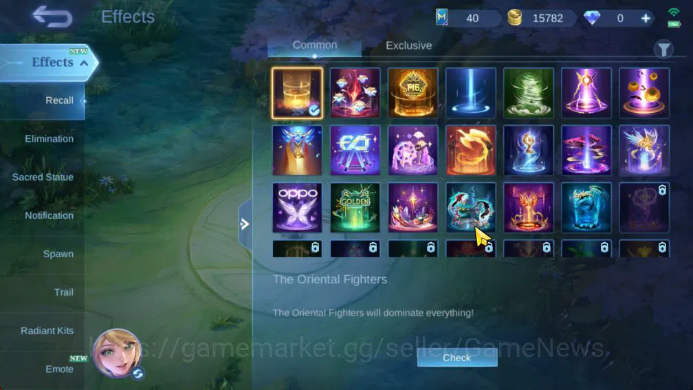 Mobile Legends: Bang Bang Accounts Collector Hero 97|Skin 182|Cloude Prime,LBox Alpha,Cyclops SpogB,Zodiac Selena,LB 12