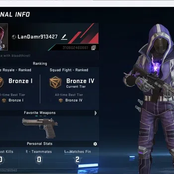 Blood Strike Accounts Others ASIA | Ultra Kraken - Purple Lightning | 1 Epic Name-Changing Card | More Check SS BS1792B