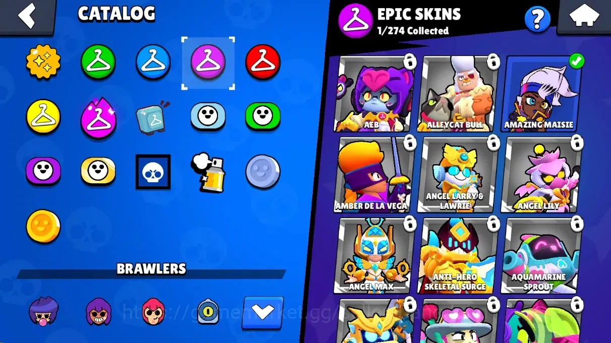 Brawl Stars Accounts Global | 1163 Thropy |19 Brawlers - 1 Max+Hypercha image 10