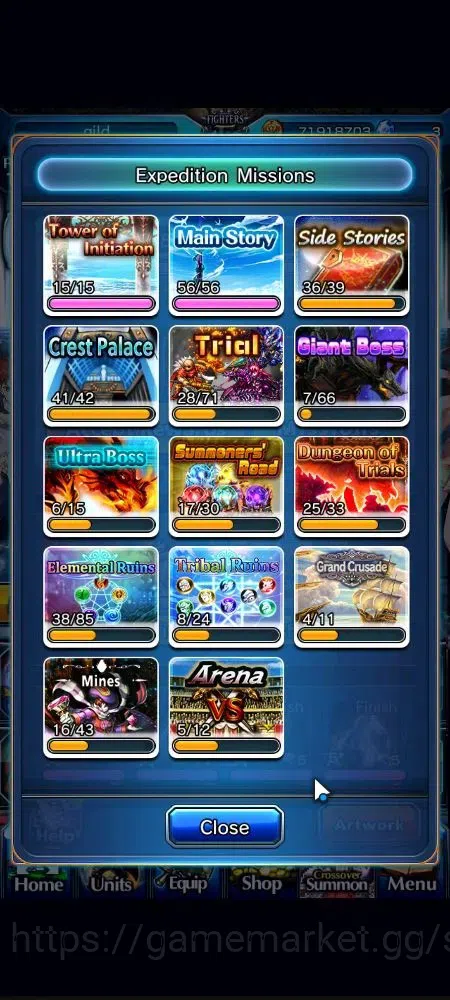 Grand Summoners Accounts Global|Rank 50|21 Ascend+8 TW|(Okarun,Roy,Emiya,Ki image 8