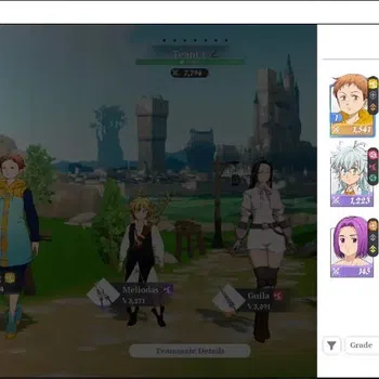 The Seven Deadly Sins: Origin Accounts SEA|Lv 28|3 SSR|Meliodas P1,King P1,Guila P1|7,1k Star Fragment|1 SSR Selector|Log