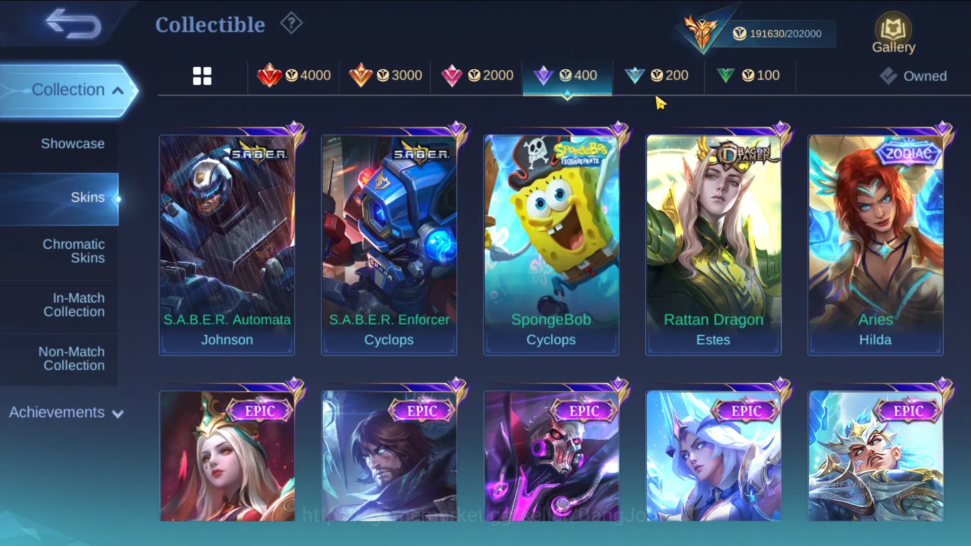 Mobile Legends: Bang Bang Accounts HERO 131 SKIN 471 3 Legend | HXH Harith | KOF Auro image 19