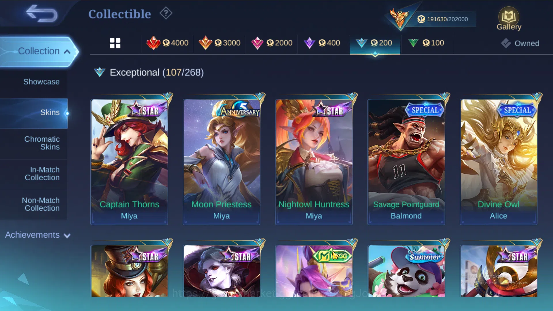 Mobile Legends: Bang Bang Accounts HERO 131 SKIN 471 3 Legend | HXH Harith | KOF Auro image 20