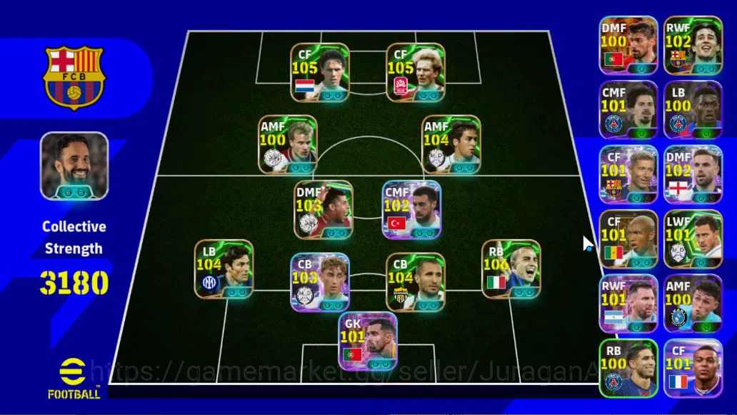 Mobile|Rummenigge Phenom Finish,van Basten Phenom Finish,Javier Zanetti Fortress,Huijisen Visionary Pass Etc |TakeEmail|(EF1196) eFootball Starter Mobile|Rummenigge Phenom Finish,van Basten Phenom image 1