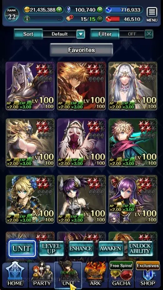 Last Cloudia Accounts GLOBAL|Rank 22|100k Crystal|Top Tier Unit [Telesti image 1