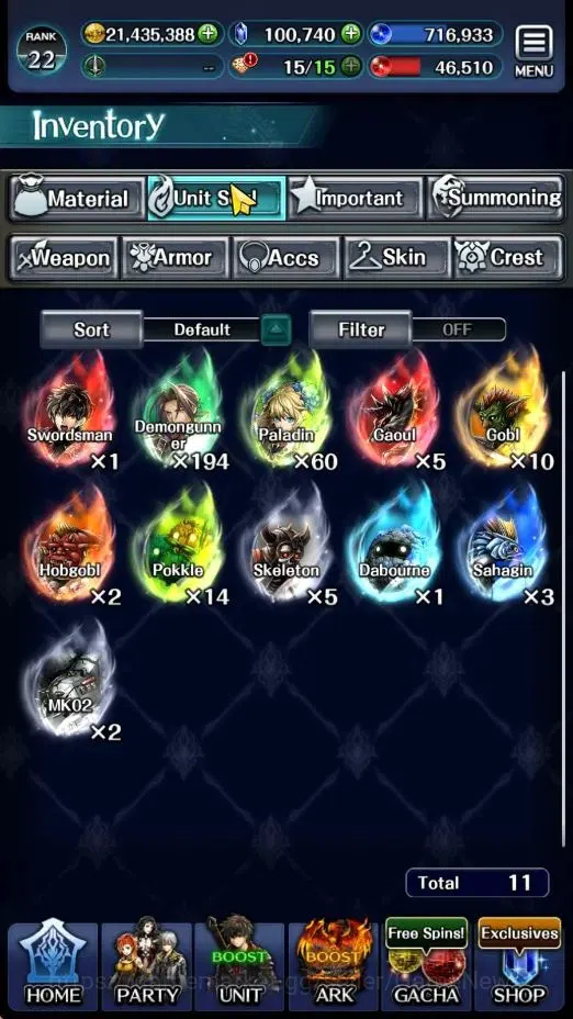 Last Cloudia Accounts GLOBAL|Rank 22|100k Crystal|Top Tier Unit [Telesti image 10