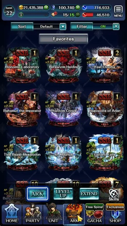 Last Cloudia Accounts GLOBAL|Rank 22|100k Crystal|Top Tier Unit [Telesti image 3