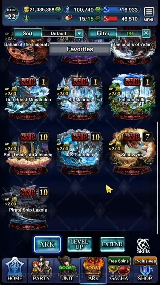 Last Cloudia Accounts GLOBAL|Rank 22|100k Crystal|Top Tier Unit [Telesti image 4