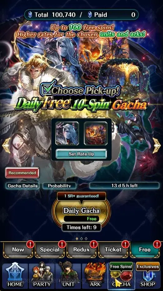 Last Cloudia Accounts GLOBAL|Rank 22|100k Crystal|Top Tier Unit [Telesti image 7