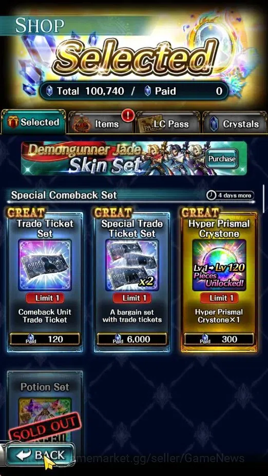 Last Cloudia Accounts GLOBAL|Rank 22|100k Crystal|Top Tier Unit [Telesti image 8