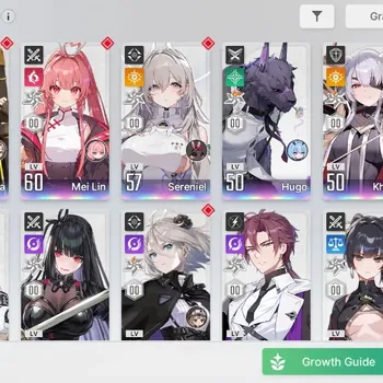 Chaos Zero Nightmare Accounts Global|Lv52|13 SSR([Rossweisse,Olga,VeroM1]+Sign,Sereniel,KhalipeM1,HaruM1,HugoM2,Etc)|11SR|2