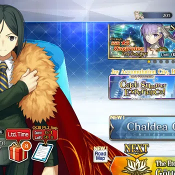 Fate-Grand Order Accounts NA Lvl 114 |6 SSR Servant| Miss Ciel,Zhuge,BB Dubai Np2,Sessyoin Kiara Moon Cancer,Xuanzang,BB