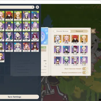 Genshin Impact Mid Game ASIA|AR 53|2 Limited+3(*5Wep)|Linnea+Sign,Skirk|MC image 1