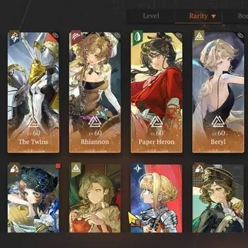 Reverse: 1999 Accounts Endgame Global|Lv 76|Team Conduit,Glow,Bloodtithe|38 SSR 7 Limit|Ezio