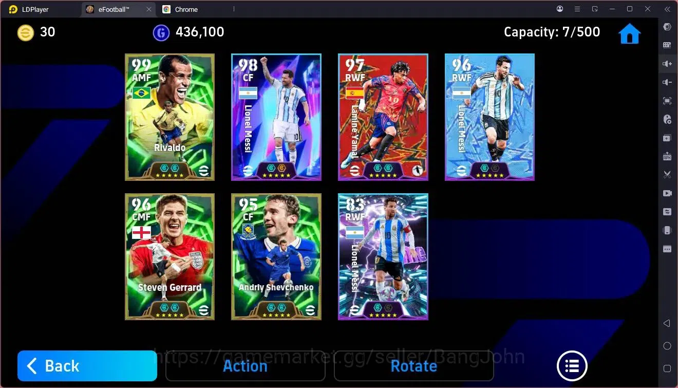 eFootball Accounts Mobile|PW 3144|Epic Rivaldo,Gerrard,Shevchenko|Sho image 4