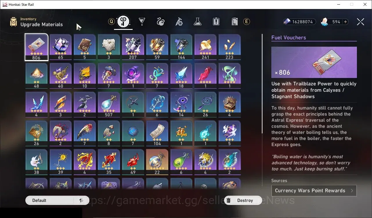 Honkai Star Rail Accounts Others Asia|TL 68|Ashveil,YaoGuang,Huohuo,Firefly,B Swan,Kafka,Aventurine,Robin,Ruan mei,DH Terrae 7