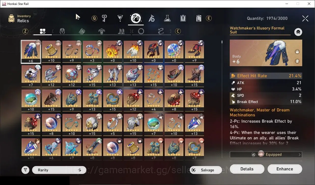 Honkai Star Rail Accounts Others Asia|TL 68|Ashveil,YaoGuang,Huohuo,Firefly,B Swan,Kafka,Aventurine,Robin,Ruan mei,DH Terrae 8