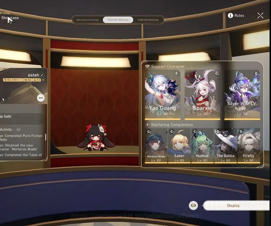 Honkai Star Rail Accounts Others Asia|TL 69|3 PremTeam|12 Limited|(Saber,Firefly,Yao Guang,Sparxie)+Sign,SW999,Mortenax,The 2