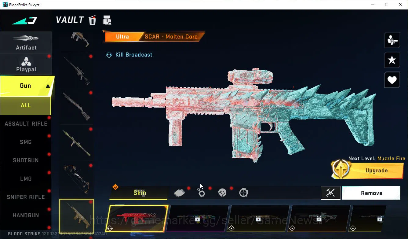 Blood Strike Accounts ASIA|9 ULTRA [Ethan,Glock,SCAR,FAL,UMP45,Etc]|Coll image 12