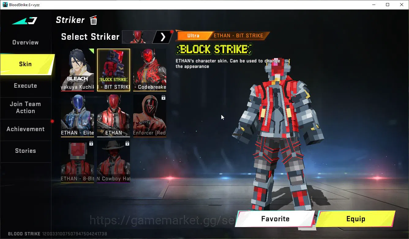 Blood Strike Accounts ASIA|9 ULTRA [Ethan,Glock,SCAR,FAL,UMP45,Etc]|Coll image 4