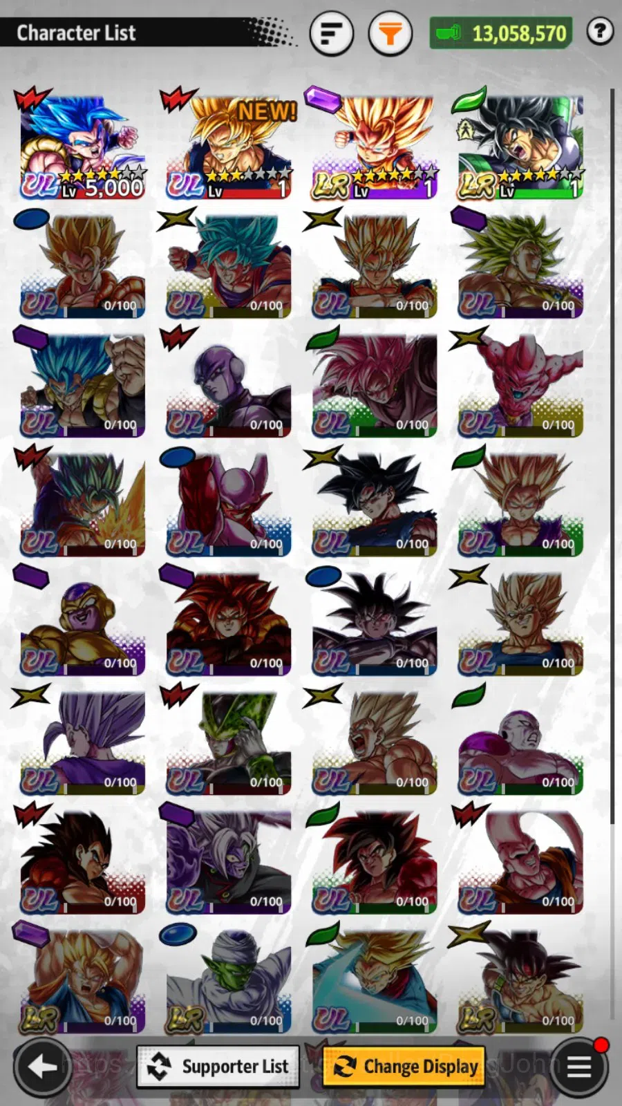 Dragon Ball Legends Accounts Global | Lvl 149|13M Total Power|533 CC|2 LR|2 UL| image 15