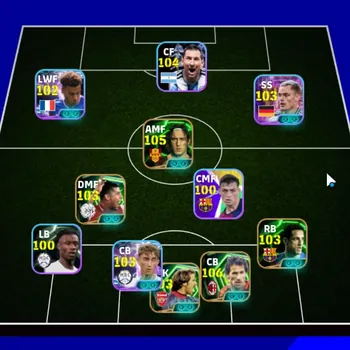 eFootball Accounts Starter Android|Power 3185|Big Time Old Frank Rijkaard|Epic Franco Baresi,Francesco Totti,Rui