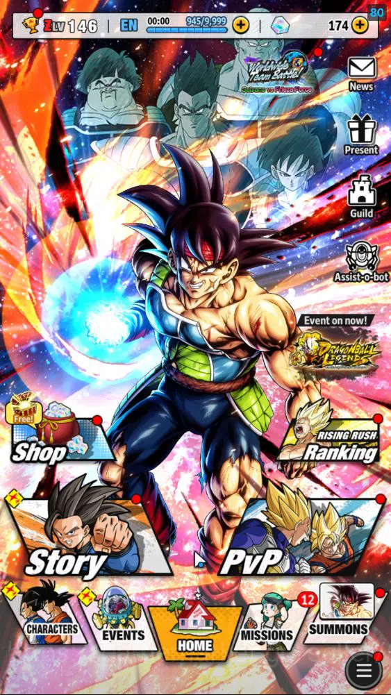 9,3M Total Power|LV 146|1LR+3UL+6LL|Bardock|SS Goku(Merah),SS4 Full Power Goku,SS 4 Gogeta|Android|(DBL1031) Dragon Ball Legends High-End 9,3M Total Power|LV 146|1LR+3UL+6LL|Bardock|SS Gok image 1