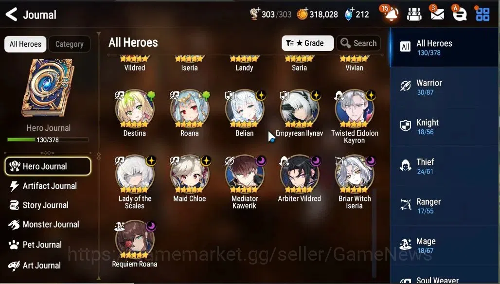 Epic Seven Accounts GLOBAL UNVERIF|9 ML(LOT Scales,Eilynav,Belian,RRoa image 8