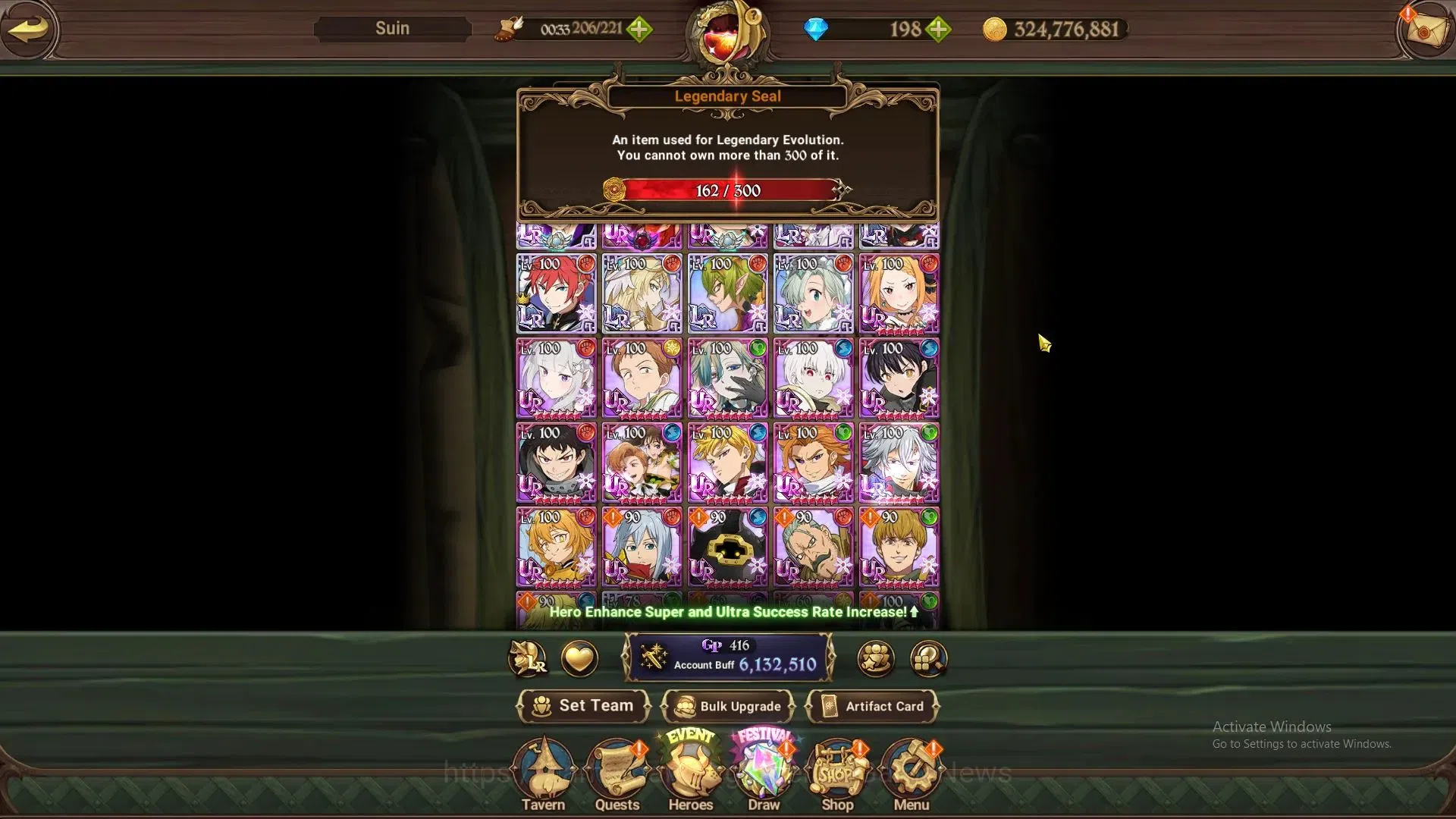 The Seven Deadly Sins: Grand Cross Accounts ASIA|6M CC|162 LS+198 DM|6 LR+13 UR+Many Collab|Su image 7
