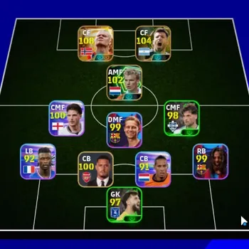 eFootball Accounts Legends & Iconic Players Android|Big Time Erling Haaland|Epic Sergio Aguero,Dennis Bergkamp,Aubameyang|2